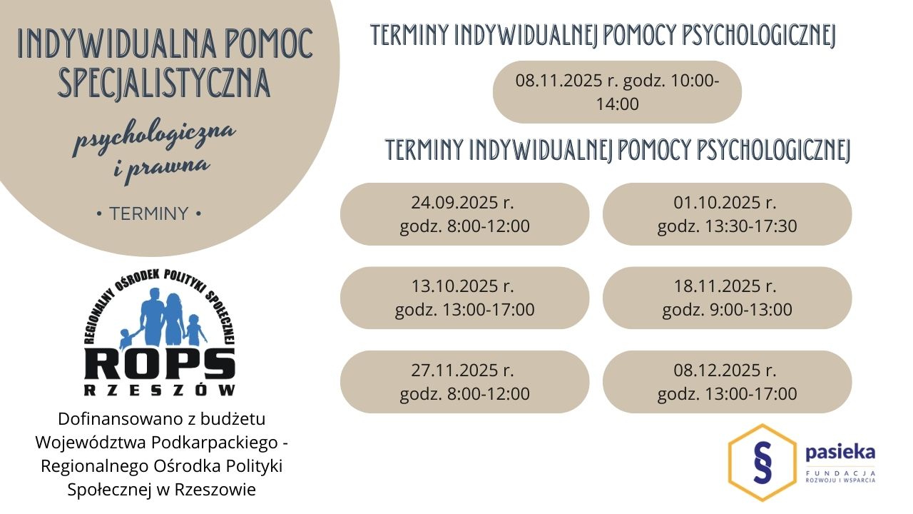 Ostatnie terminy na skorzystanie z pomocy w ramach programu „Stop przemocy – wsparcie”